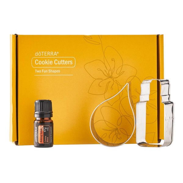 doTERRA Weihnachtliches Backset - Ausstechförmchen &amp; Gewürzölmischung Baking Spice 5ml