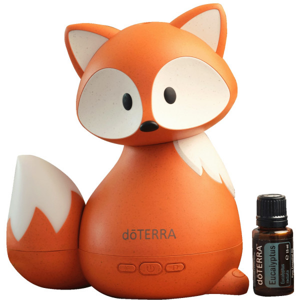 doTERRA Fox Diffuser mit Eukalyptus (Eucalytpus) 15ml