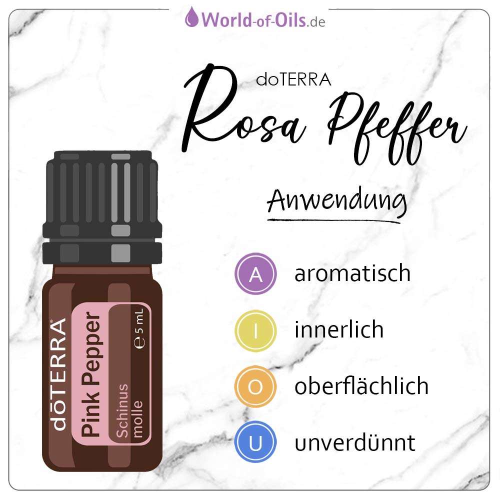 Rosa Pfeffer (Pink Pepper) 5ml von doTERRA