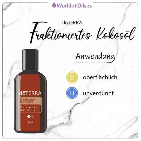 doTERRA Fraktioniertes Kokosöl - Fractionated Coconut Oil