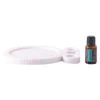 doTERRA Diffuser-Untersetzer mit Öle-Halter in Marmoroptik & Spearmint (Grüne Minze)