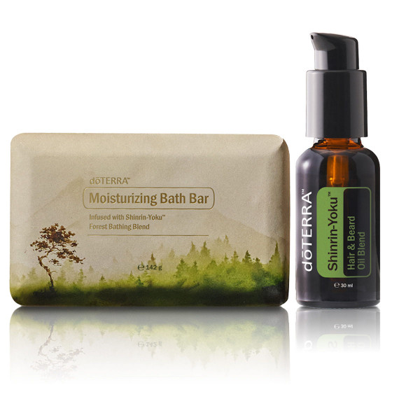 doTERRA Shinrin-Yoku™ Set Haar- &amp; Bart-Ölmischung + Badeseife