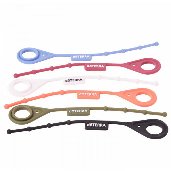doTERRA Taschenanhänger aus Silikon (6 Stück)