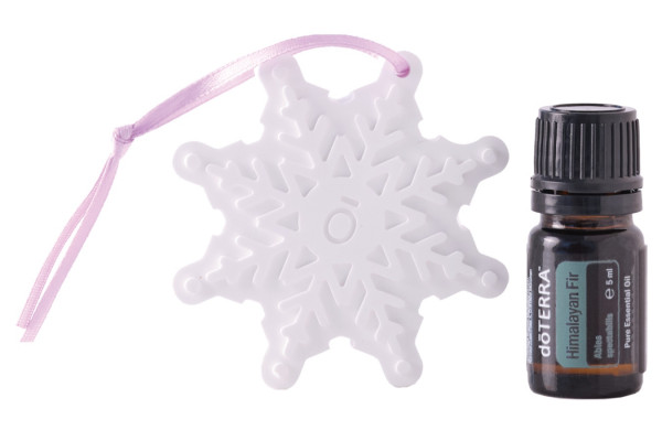 doTERRA Himalaya-Tanne (Himalayan Fir) &amp; Schneeflocken-Ornament