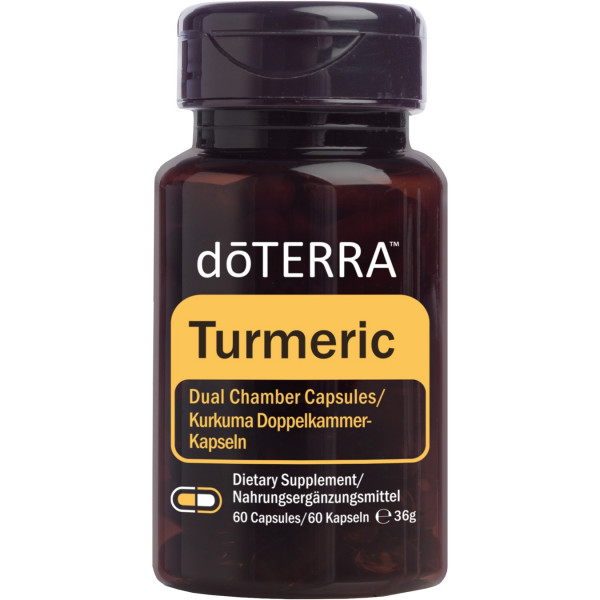 doTERRA Turmeric - Kurkuma Zweikammerkapseln - 60 Kapseln